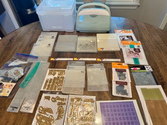 Cuttlebug Die Cut Machine with Accessories Bundle