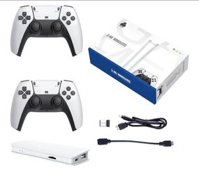 Wireless Retro Game Stick with 20000+ Classic Games, 23 Emulators, 4K HDMI Output, Dual 2.4G Controllers, 64GB/128GB Storage, Plug and Play Retro Gami