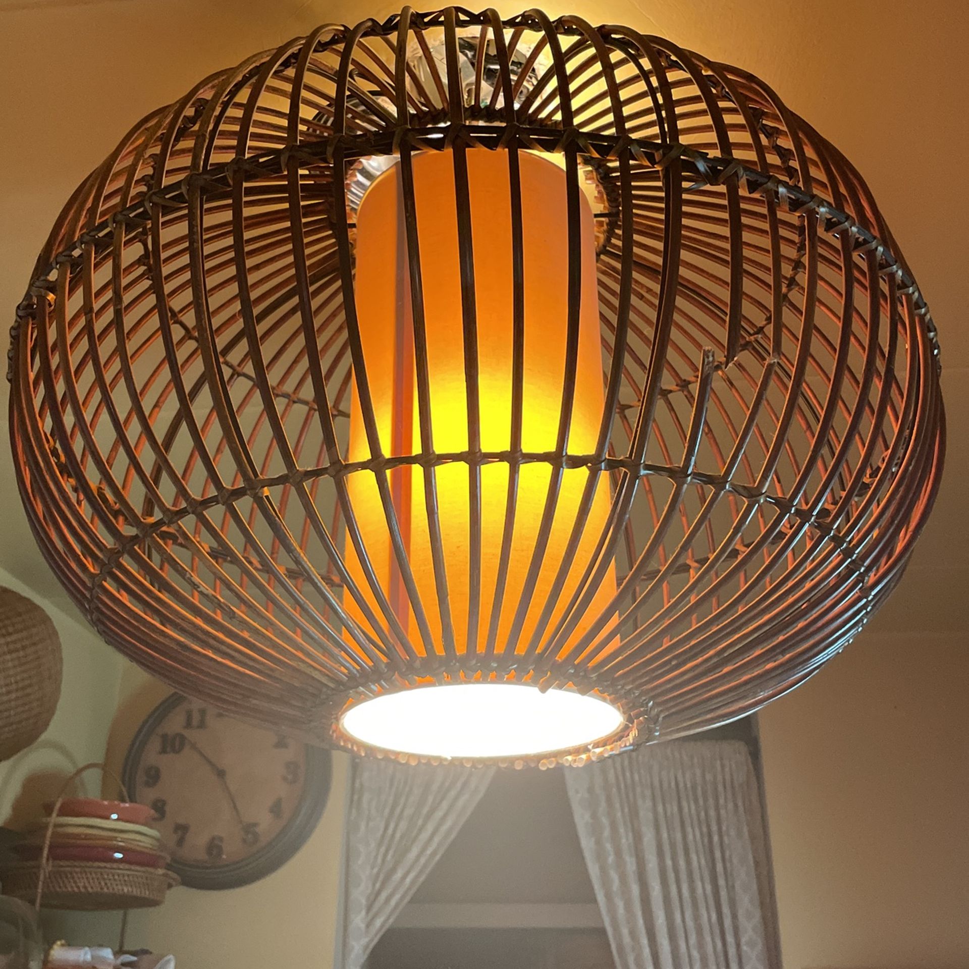 Bamboo Ceiling Light