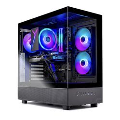 Skytech Gaming Azure 3 Gaming PC, AMD Ryzen 7 7700 3.8GHz, NVIDIA RTX 5060, 1TB NVMe SSD, 32GB DDR5 RAM 6000, 650W Gold PSU, Wi-Fi, Win 11, Desktop 