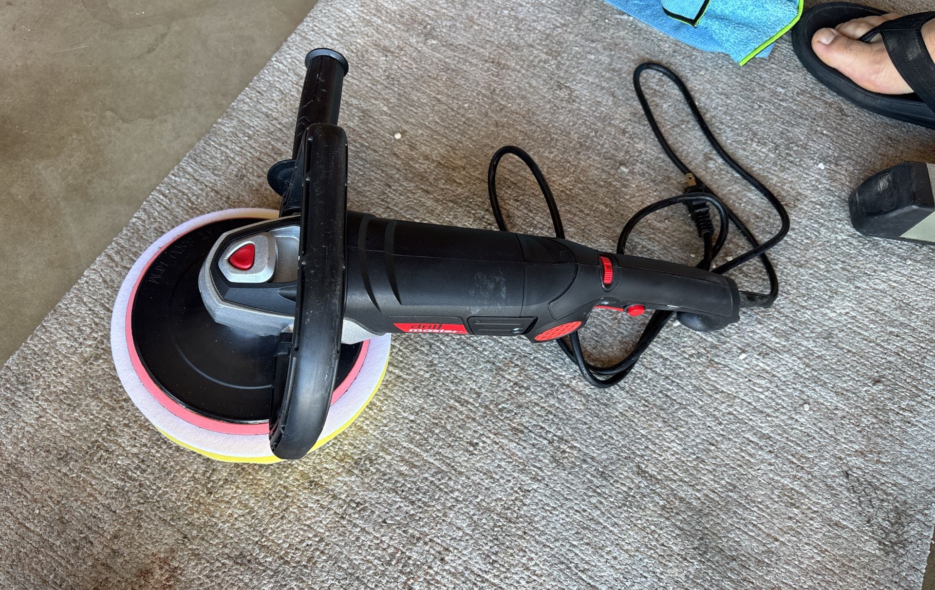 Drill Master 7’’ Variable Speed Polisher/sander