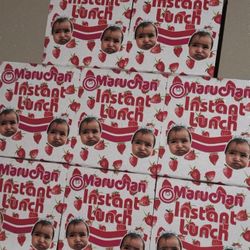 Strawberry Noodles Party Favors