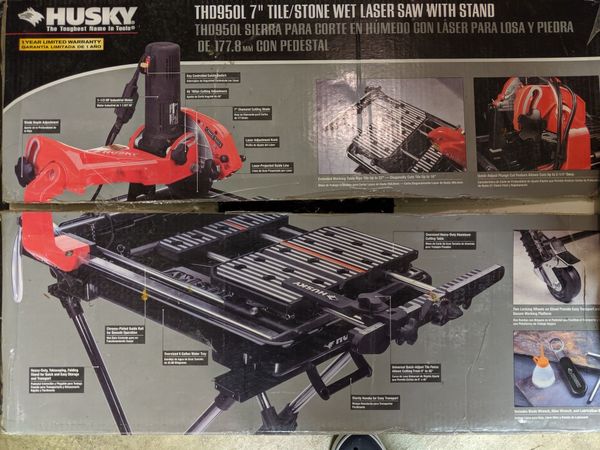 Wet tile saw Husky THD950L 7" for Sale in Snohomish, WA OfferUp