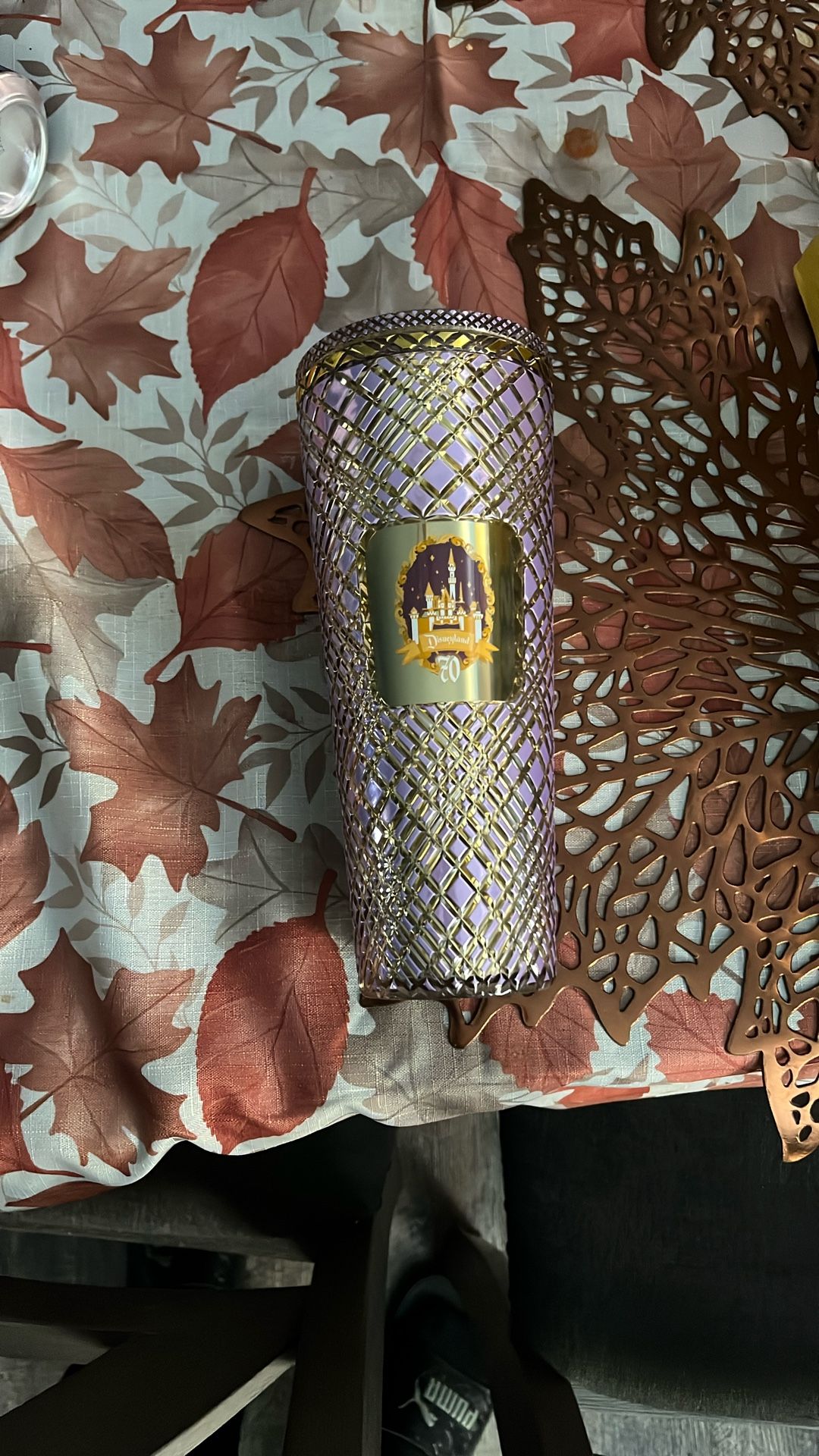 Starbucks Disneyland Tumbler 70th Anniversary Limited Edition