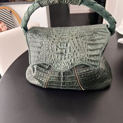 Crocodileal Handbag