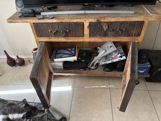 Pruitts Handmade Wood Credenza 