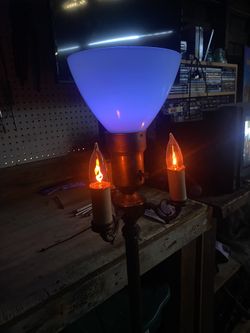 Antique Gothic Lamp Halloween Style