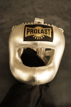 PROLAST- LEATHER HEADGEAR WITH FACE BAR