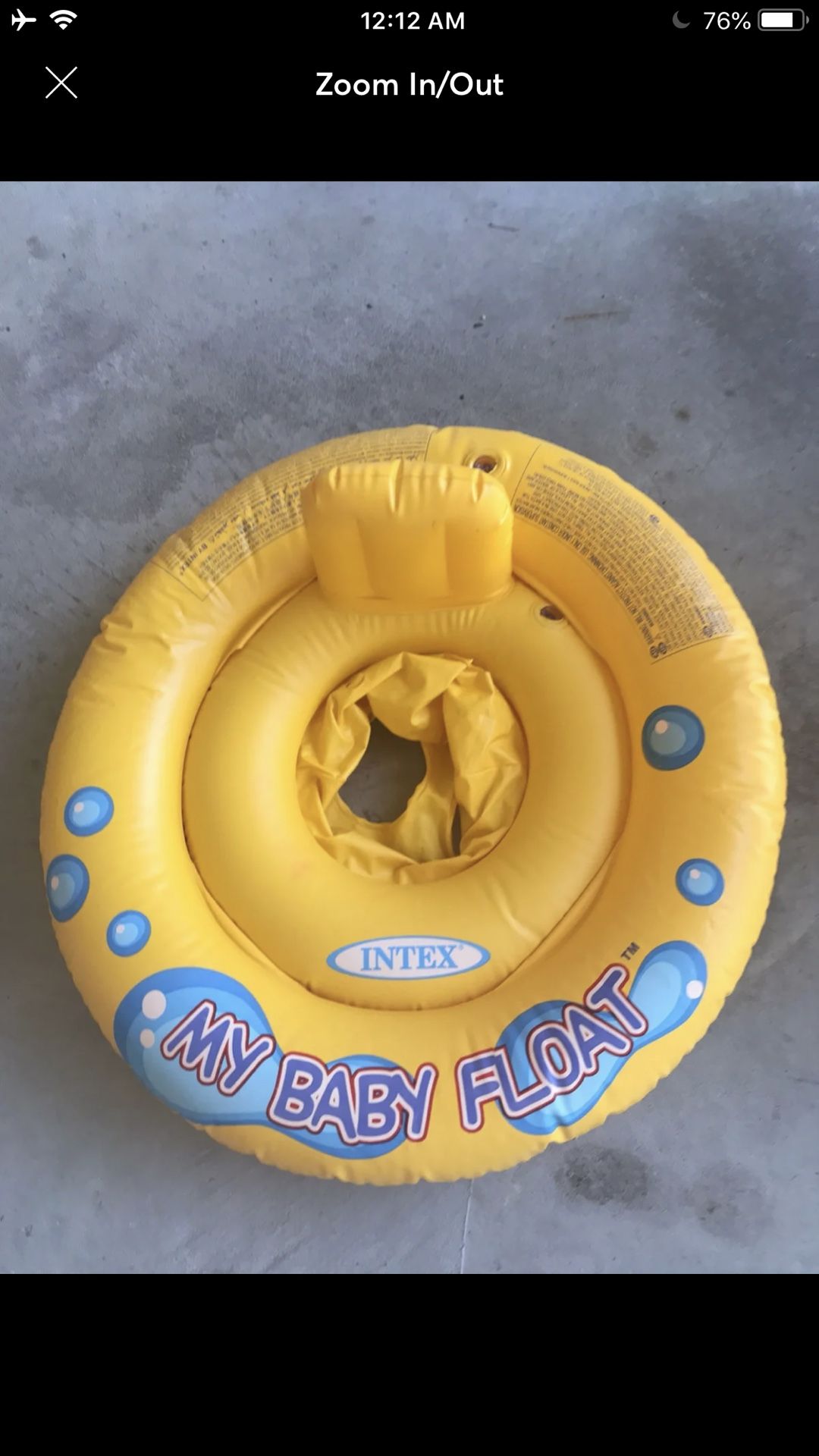Baby Float New