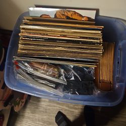 Many Many Vynyl Records!!