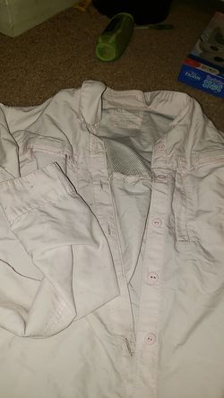 L L BEAN jacket/button down shirt