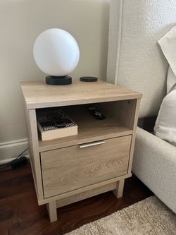 Small wood nightstands