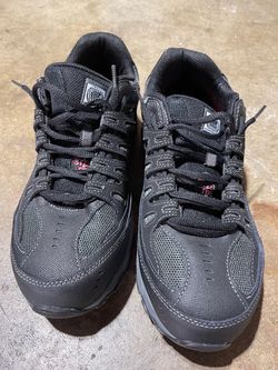 Steel Toe Work Sneakers Black Low-Top