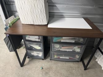 Work Desk W/ Side Pouch
