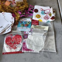 decorations & treat bags