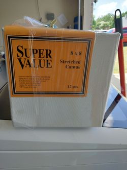 Arteza 24 & 14 fabric color and  8x8 stretch canvas