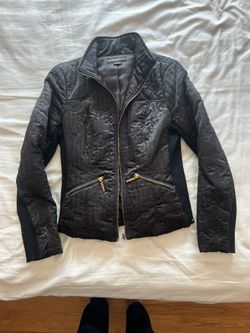 Womens Girls Guess Short Jacket Size Medium 