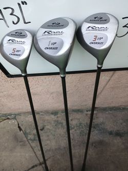 Unique Rival Titanium Matrix Golf Woods Set