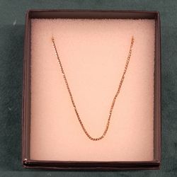 Gold Chain, 3.25gms 14kt, 17.5inches