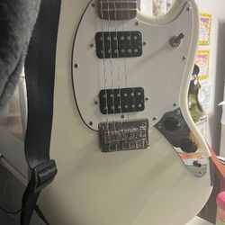 White Guitar 