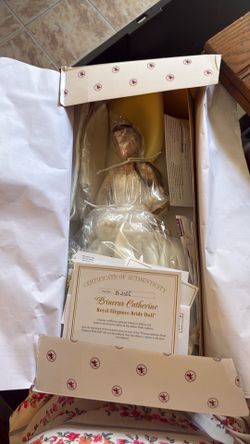 Princess Catherine Bride doll from Ashton Drake galleries