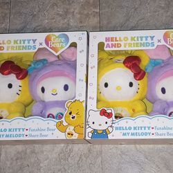 Hello Kitty As Carebears New $20 Each Box 