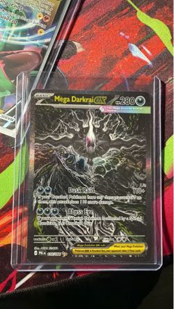 Mega Darkrai ex Pokemon card