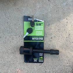 Rhino USA Trailer Hitch Pin (2 Inch) Patented 5/8" Locking Receiver Hitch Pins for Class III IV Hitches 