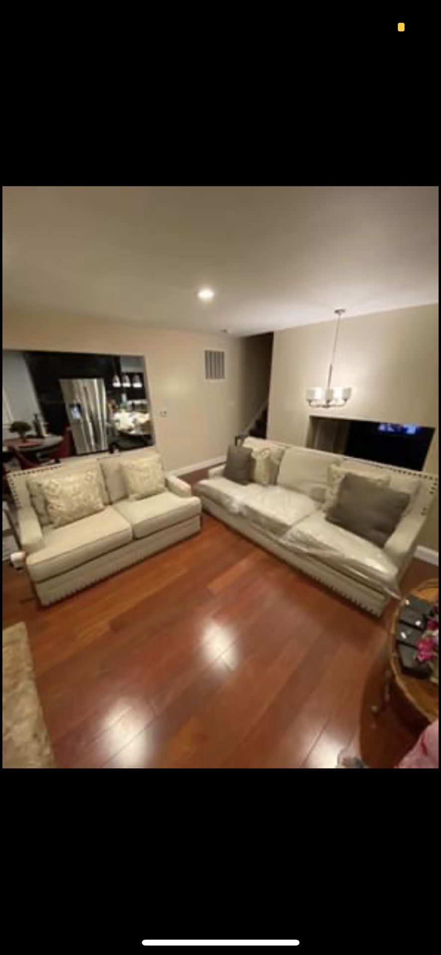 2 Piece Couch and Loveseat