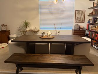 Restoration Hardware DRIFTED RECLAIMED OAK PLANK RECTANGULAR DINING TABLE