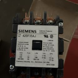 Siemens Contactor Furnace
