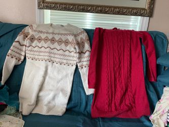 Vestidos para el frio  a 3  dolares cada uno