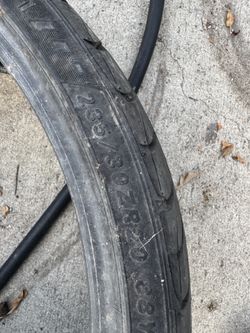 Fallen tire size 20