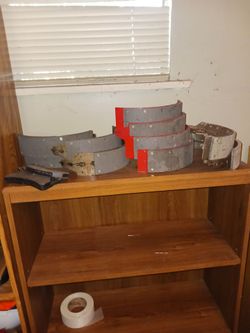 Brake pads.