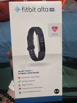 Fitbit Alta HR in box new never opened