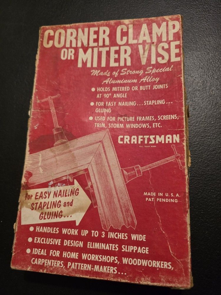 Vintage Miter Vise