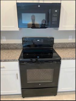 Stove fridge, Dishwasher And Microwave