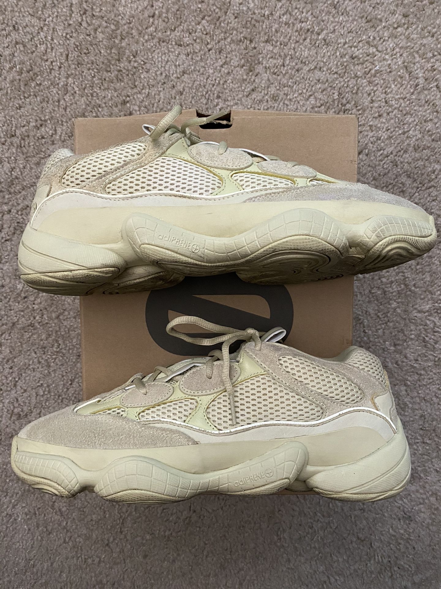 Adidas Yeezy 500 Super Moon Yellow Size 10.5