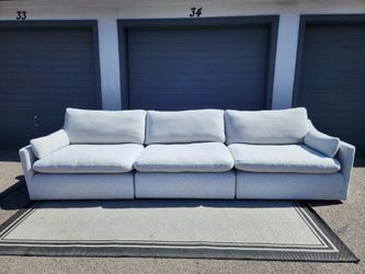 Living Spaces Cloud Modular Sectional Couch