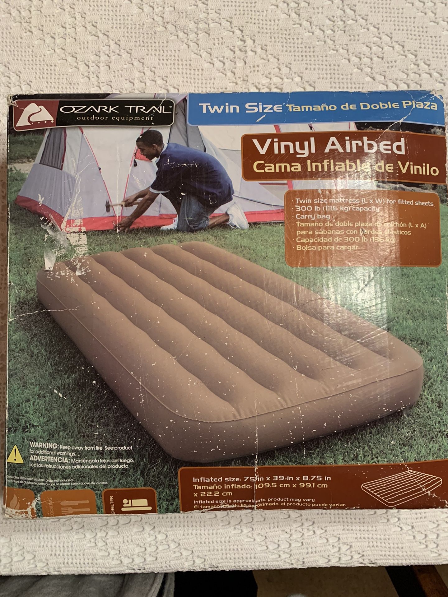 Ozark trail twin air mattress