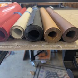 (7) Rolls Of Puff HTV Vinyl For Shirts