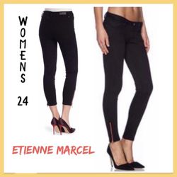 NWT Womens Designer Etienne Marcel Ankle Jeans Sz:0
