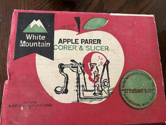 White Mountain Apple Parer
