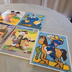 Children Wooden Puzzles 