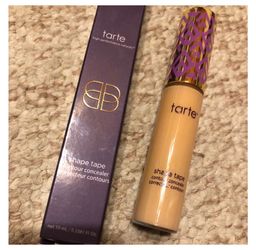 NEW tarte SHAPE TAPE CONCEALER LIGHT/LIGHT SAND Waterproof Brightening