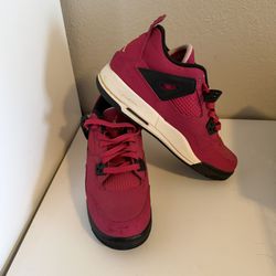 Jordan, 4 Retro Low Voltage Cherry Shoes, Size 6.5Y 487724-601