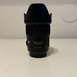 Sigma 35mm F1.4 Art Lens (Canon EF)