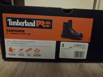 Steel toe composite safety toe Timberland Pro size 5