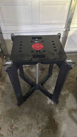 Husky Plastic Folding Miter Saw Table / X-Workhorse