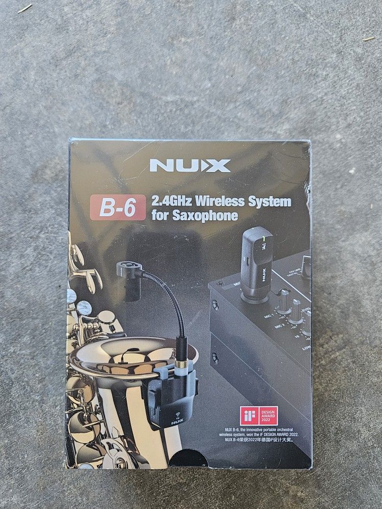 New Wireless System For Saxophone